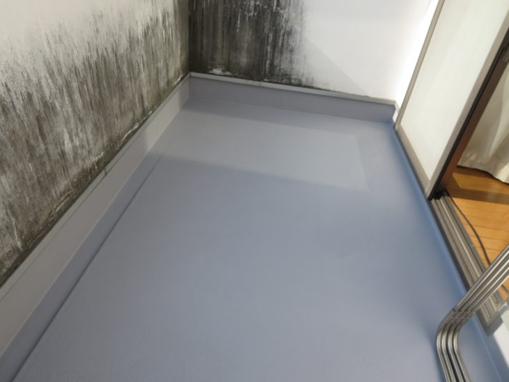   岡山市 K様邸　ベランダ防水