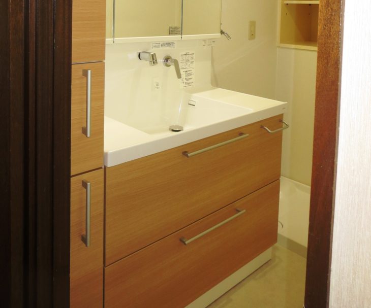   岡山市 S様邸　洗面台リフォーム