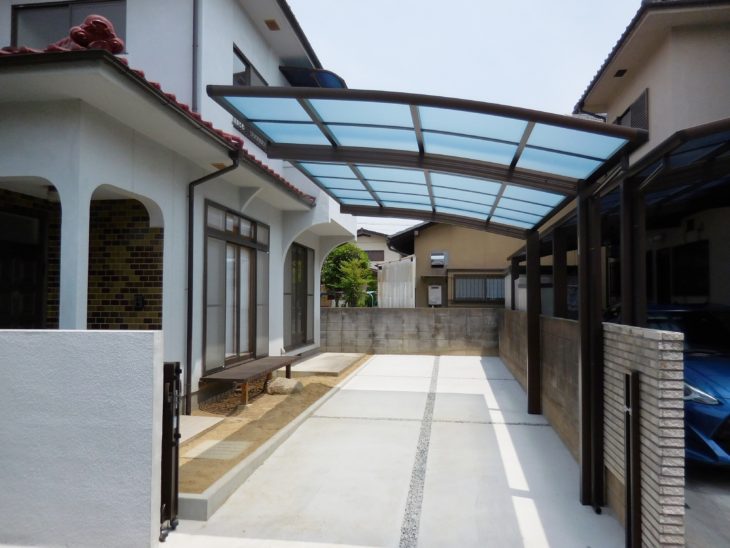   岡山市 N様邸　中古物件エクステリア工事施工事例