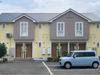 【 岡山市外壁・屋根塗装施工事例】アパートが一新！より魅力的な住まいへ。