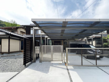 【外構リフォーム事例】空と繋がる、明るく開放的なファサードへ