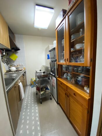 施工前のキッチン