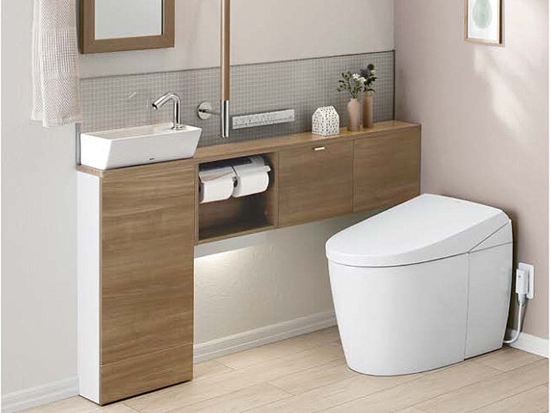 TOTO ネオレスト トイレの展示写真