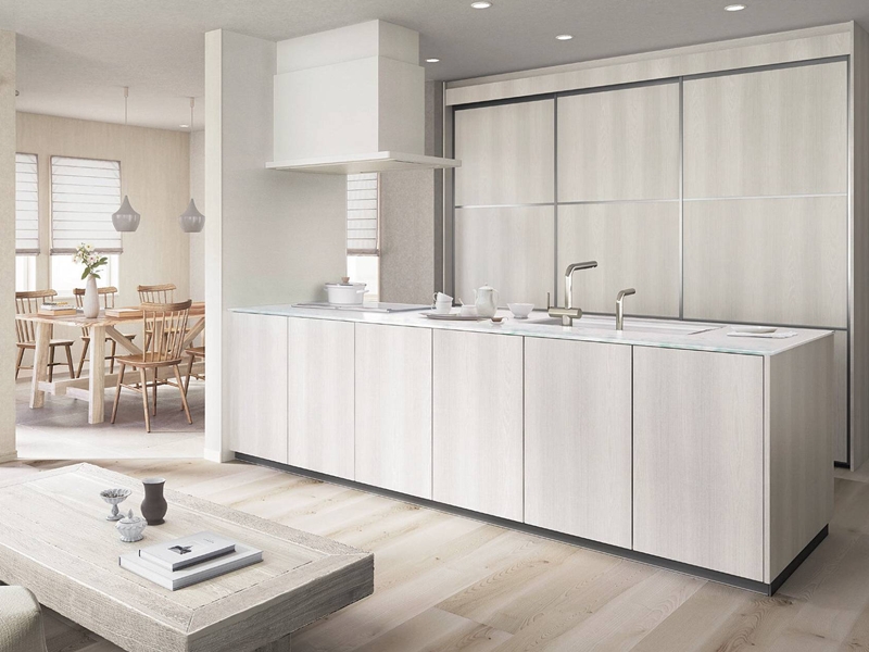 TOTO ザ・クラッソ システムキッチンの展示写真