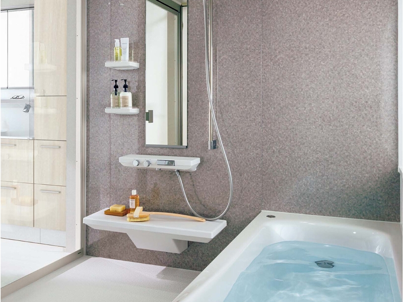 TOTO シンラ システムバスルームの展示写真