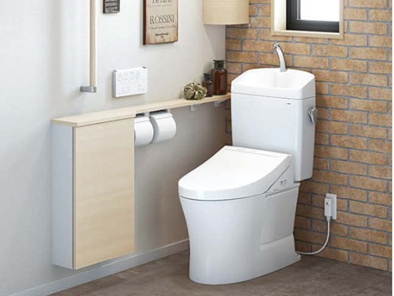 TOTO ピュアレストQR トイレの展示写真