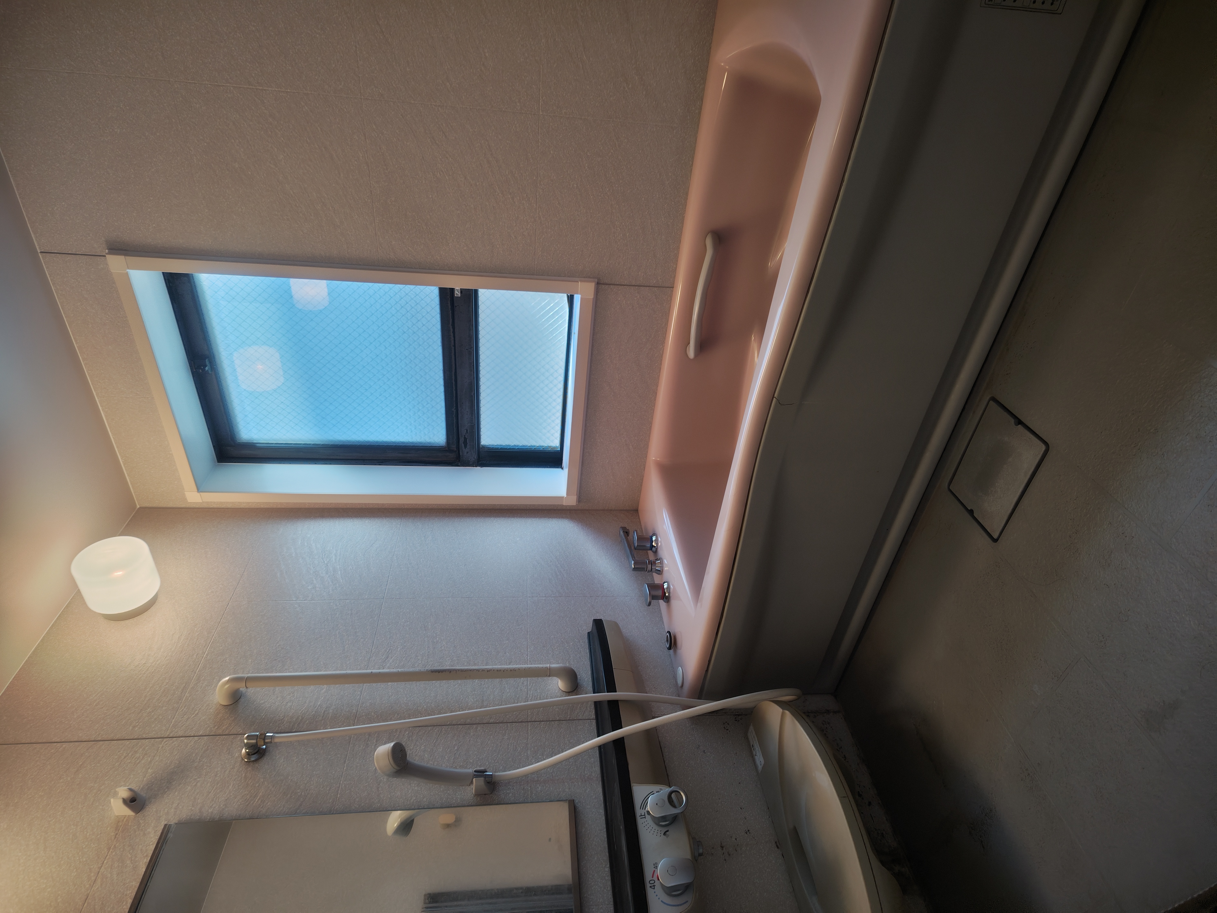 リフォーム前の旧型システムバス