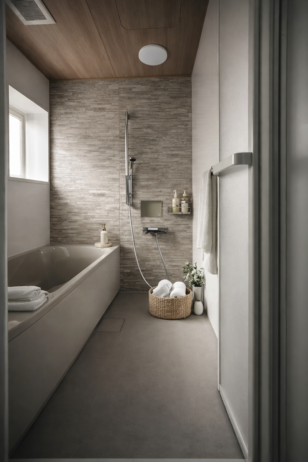 クリナップ ラクヴィア 施工後の浴室